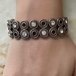 Brighton Crystals Silver Bracelet​